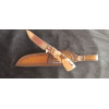 ЗОЛОТА ПЕРЛИНА ніж ручної роботи майстерні VIKTOR KNIVES, купити замовити в Україні, CPM® S125V™ в обкладинках нержавіючої сталі 95Х18, 64 HRC
